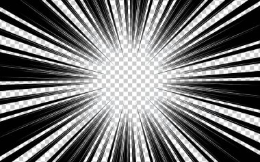 Yarım tonlu komik retro arka plan. Çizgi roman, poster, reklam tasarımı için retro pop sanat tarzında vektör illüstrasyonu.