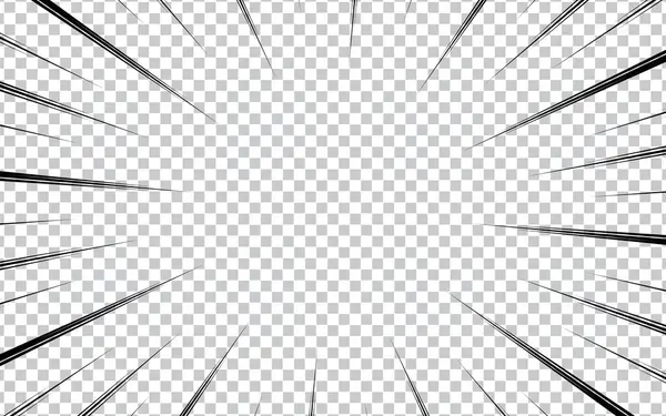 Hız çizgisi manga etkisi