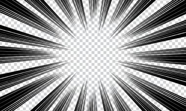 Çizgi roman geçmişi. vektör