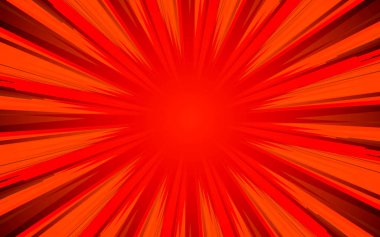 Geçmişi olan klasik pop sanat komedi şablonu. Vektör illüstrasyonu