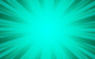 Çizgi romanlar için radikal hız çizgileri. Patlama geçmişi. Vektör illüstrasyonu.