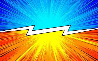 Renkli mizah sahnesi arka plan tasarımı. vektör illüstrasyonu