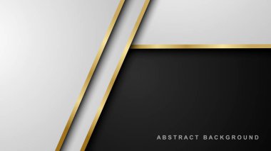 Grafik tasarımı için soyut geometrik kare teması örtüşen arkaplan. vektör illüstrasyonu