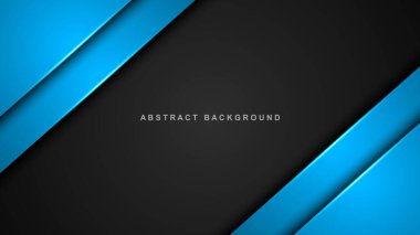 Üst üste binen kağıt çarşaflarla modern malzeme arka planı. İşiniz için bir şablon. Vektör soyut geniş ekran arkaplanı