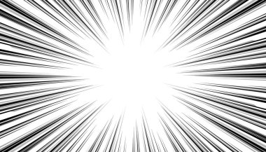 Radyal yarım tonlu siyah beyaz arkaplan mangası