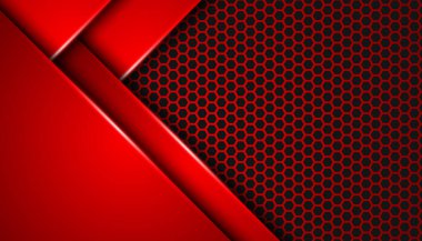 Arkaplanda üst üste binen soyut geometrik katmanlar.