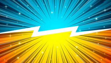 Çizgi roman, pop sanatları dövüş geçmişi. vektör illüstrasyonu.