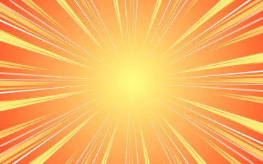 Çizgi Film Arkaplan Tasarım Şablonu. vektör illüstrasyonu.