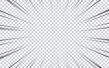 Siyah beyaz çizgi roman geçmişi. Vektör illüstrasyonu.