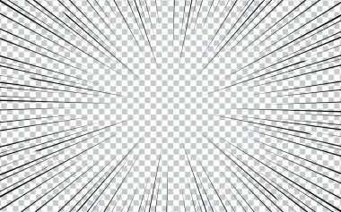 Düz manga mizah tarzı arkaplan kopyalama alanı.