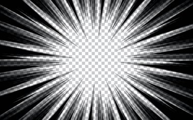 Manga ve çizgi roman tarzı yoğunlaştırılmış çizgi çerçeve vurgulamak istediğiniz zaman kullanılabilir. Vektör illüstrasyonu