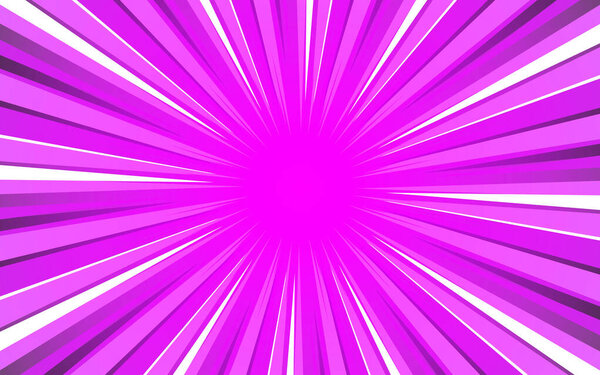 Фон в стиле комикса со скоростными линиями и полутонами. Векторная иллюстрация.