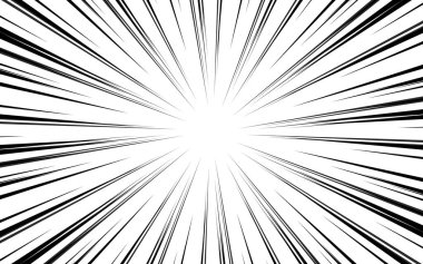 Monokrom yoğunlaştırılmış çizgi roman satırları