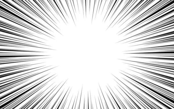 Siyah ve beyaz arkaplanda hızlanan yüksek hız çizgi çizgisi vektörü.