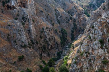 Dramatik Topolia vadisi, Topolia, Ege adası Girit, Yunanistan