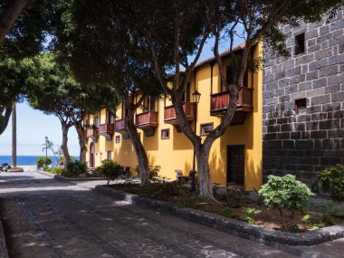 Eski Convento de Santo Domingo de Guzman, eski bir Dominik manastırı, Garachico, Tenerife, Kanarya Adaları, İspanya