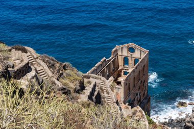 La Gordejuela harabeleri, nam-ı diğer Casa Hamilton, Rambla de Castro 'da korunan arazi, Los Realejos, Tenerife, İspanya