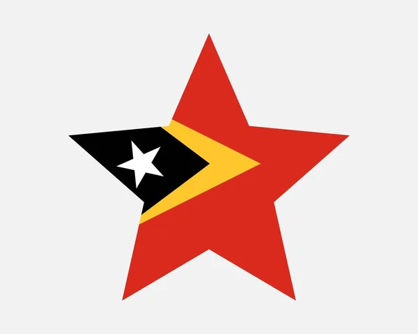Σημαία Του Ανατολικού Τιμόρ — Διανυσματικό Αρχείο
