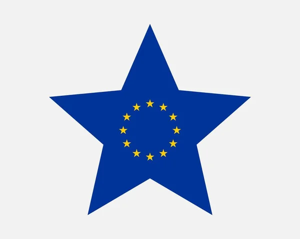 European Union Star Flag — Stock Vector