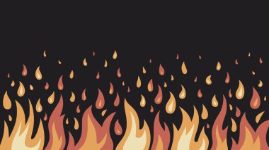 Siyah arkaplandaki kıvılcımların gösterimi