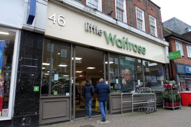 Little Waitrose food store, 46 Sycamore Road, Amersham clipart