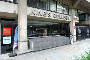 King's College London, Strand Campus, Strand Building, London WC2 clipart