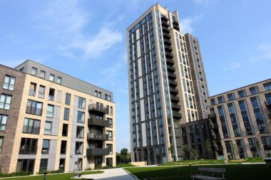 Cortland Cassiobury 'deki apartmanlar. Özel kiralık konaklama, Ascot Yolu, Watford.