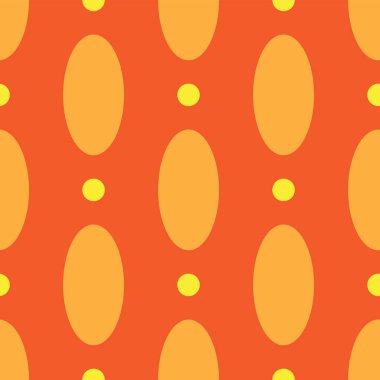 Elipslerin soyut dikişsiz geometrik deseni