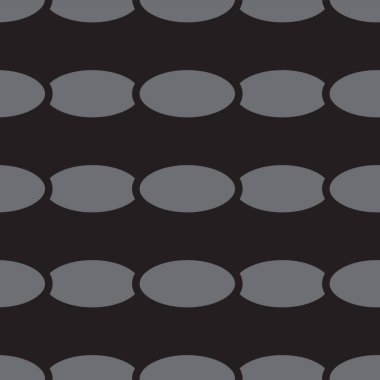 Elipslerin soyut dikişsiz geometrik deseni