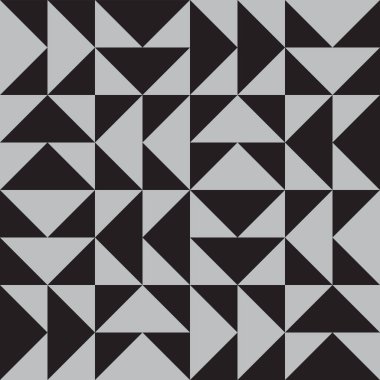 Geometrik mozaikler pürüzsüz vektör desenleri