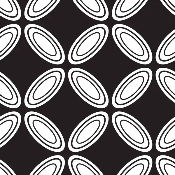 Elipslerin soyut dikişsiz geometrik deseni