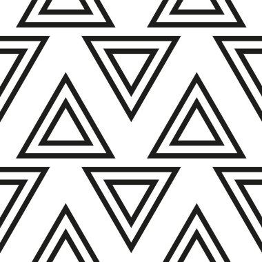 Sorunsuz vektör desen üçgen ile