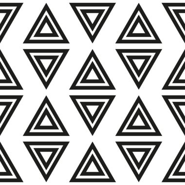 Sorunsuz vektör desen üçgen ile