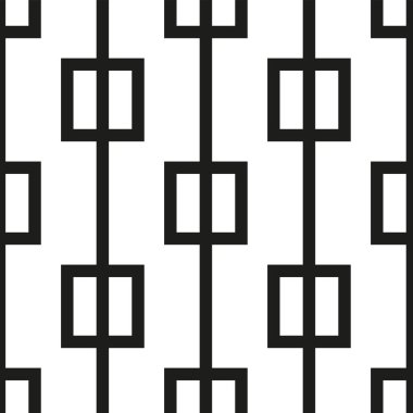 Kusursuz soyut vektör çizgisi geometrik desen