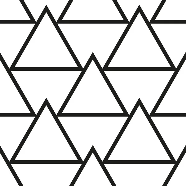 Bezešvá Vektorová Vzorek Trojúhelníky — Stockový vektor