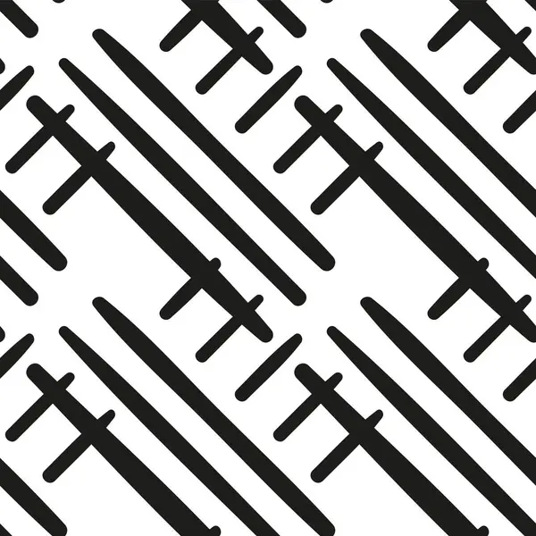 seamless abstract hand drawn linear pattern 