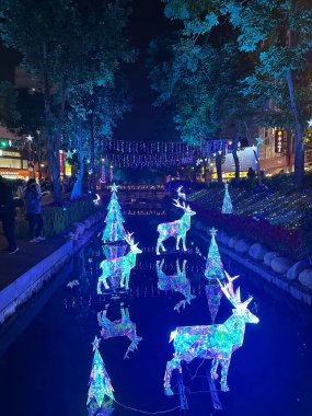 Tayvan 'da noel süsü.