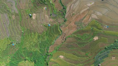 Dağların güzel manzarası