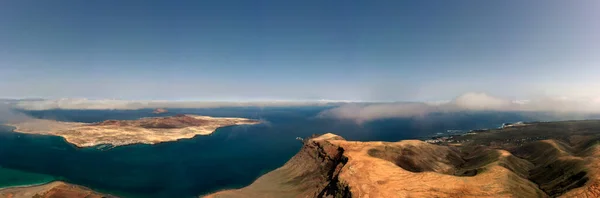 Fotografia Ilha Graciosa Tirada Mirador Del Rio Lanzarote Ilha Canária — Fotografia de Stock