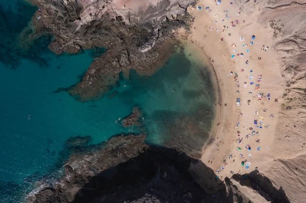 Lanzarote playa del pozo sahil costa papagayo Kanarya Adaları