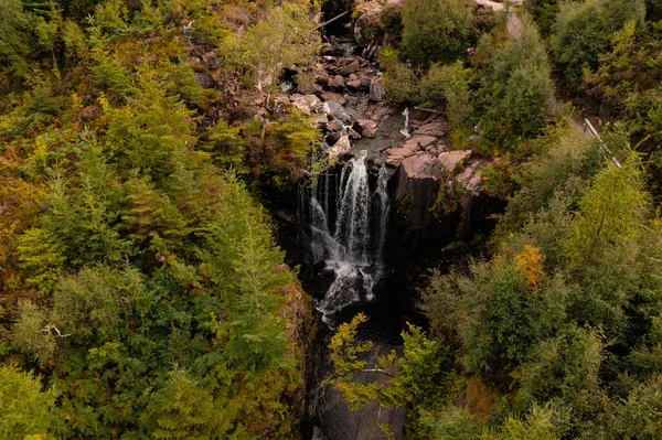 Водопад Виктория Близ Гейрлока Шотландия Назван Честь Королевы Виктории Посетившей — стоковое фото