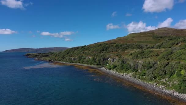 Eas Fors Şelalesi Mull Adası Skoçya Ngiltere — Stok video