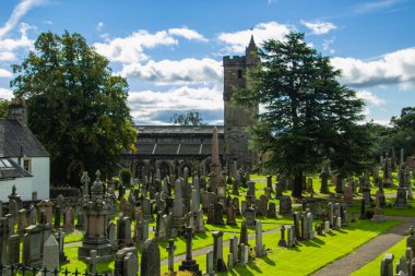 Old cemetery in town. The historical cementery