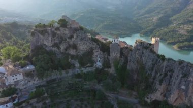 El Castell de Guadalest sunset, Spain, Costa Blanca