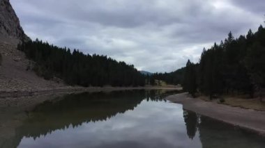 Pirenes Gölü İbon de Plan Basa de la Mora, Aragon, İspanya