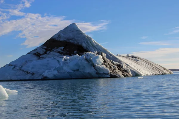 Iceberg Día Soleado Jokulsarlon Lagoon Islandia —  Fotos de Stock