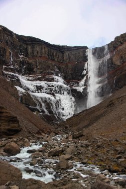 Hengifoss Şelalesi, İzlanda 'nın Doğusu