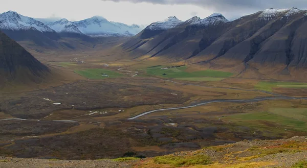Горная Долина Исландии — стоковое фото