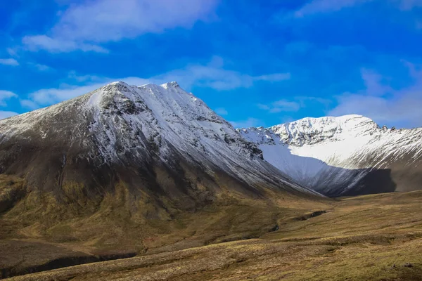Κοιλάδα Του Βουνού Στην Ισλανδία — Φωτογραφία Αρχείου