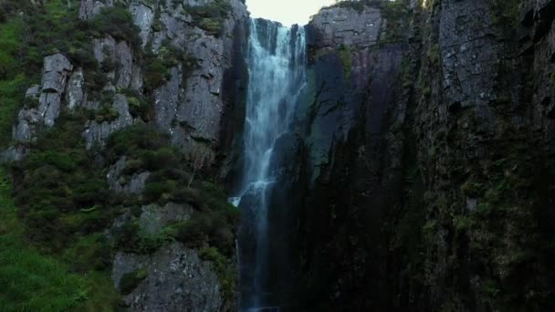 Wailing Widow Falls Assynt North West Highlands Escócia Quedas Com — Vídeo de Stock